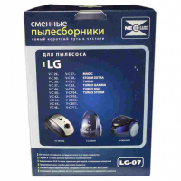 Набор 2 шт Комплект мешков LG-07 для пылесосов LG, с микрофильтром, KMv1035