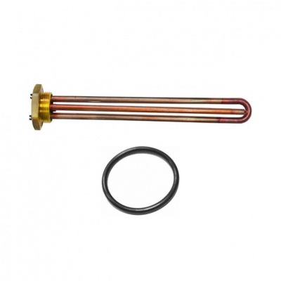 Комплект ТЭН 1,2кВт (1200Вт) RDT, резьбовой 42мм для Ariston, De Luxe, Real, Thermex, под анод М6 + прокладка, 20290K2