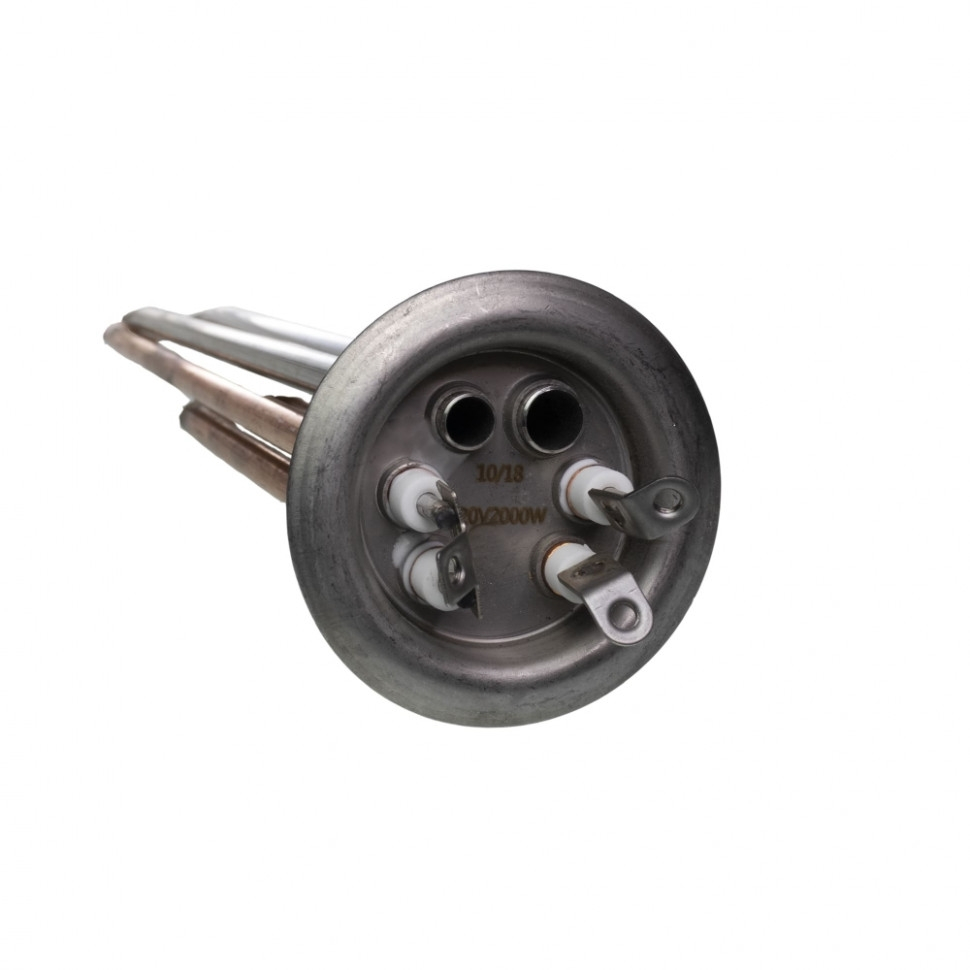 ТЭН 2кВт (2000Вт) RF для водонагревателя Thermex, Garanterm, Electrolux EWH, под анод М4, клеммы под винт, 30854