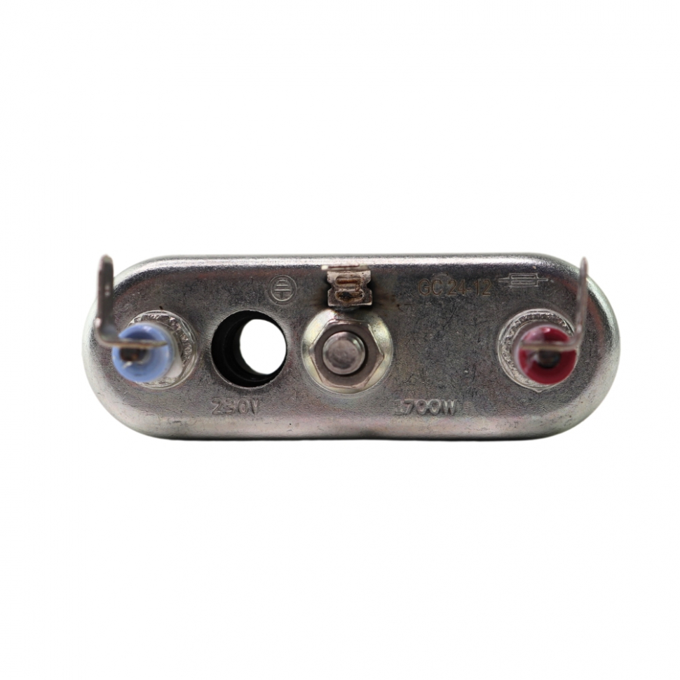 ТЭН 1700Вт для стиральных машин Ariston, Indesit, с отверстием под датчик L165мм, 36054