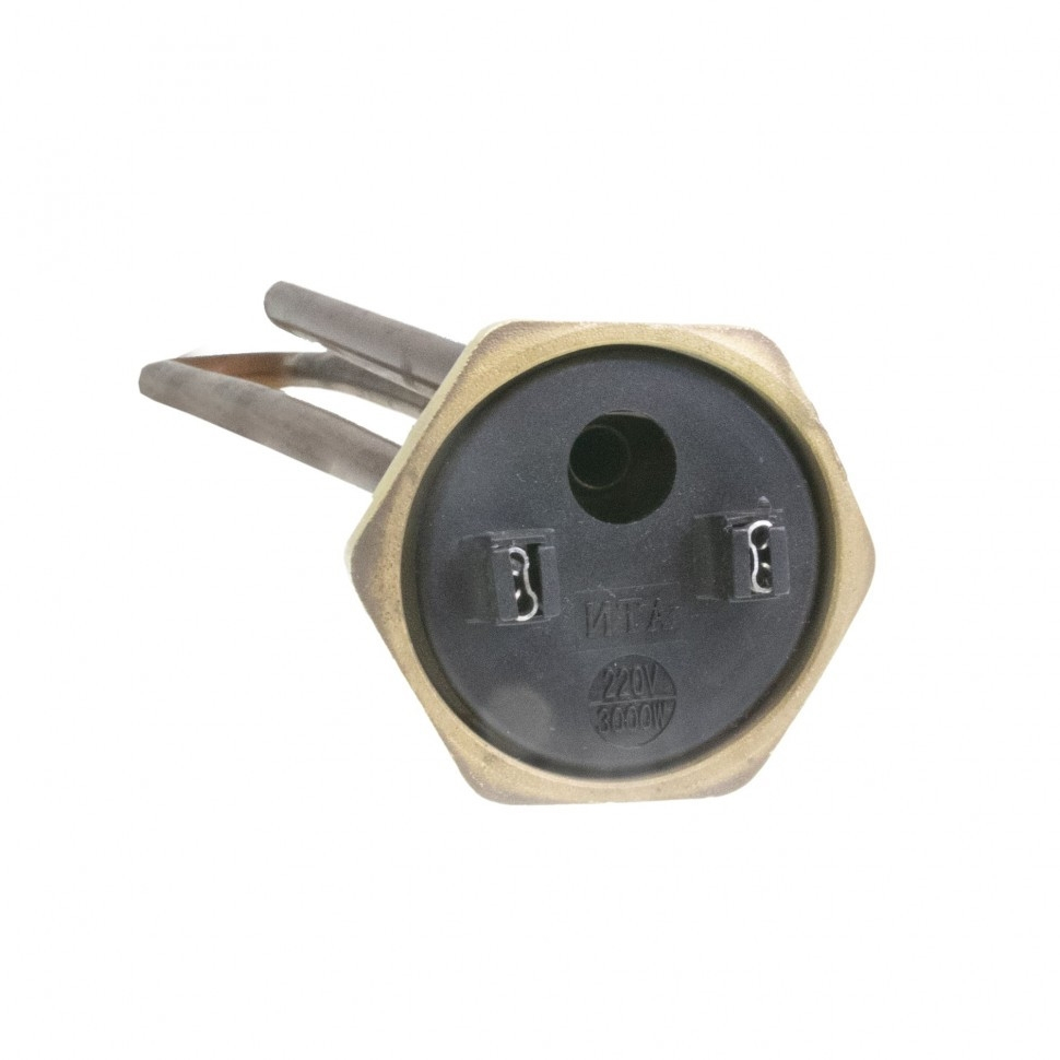 ТЭН 3 кВт (3000 Вт) RDT, резьбовой 42 мм для Ariston, De Luxe, Real, Thermex, под анод М6, 20246L ТЭН 3 кВт (3000 Вт) RDT, резьбовой 42 мм для Ariston, De Luxe, Real, Thermex, под анод М6, 20246L