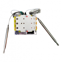 Термостат регулируемый защитный для водонагревателя Ariston, Thermex 150, 200, 300л 16А/20A до 70°С/90°С два капилляра, трехфазный, 100390 Термостат регулируемый защитный для водонагревателя Ariston, Thermex 150, 200, 300л 16А/20A до 70°С/90°С два капилляра, трехфазный, 100390