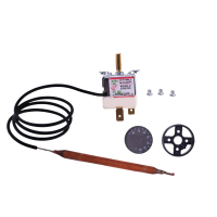 Термостат для электрических котлов Ariston, Electrolux, 30-85°C с ручкой, 100341 Термостат для электрических котлов Ariston, Electrolux, 30-85°C с ручкой, 100341