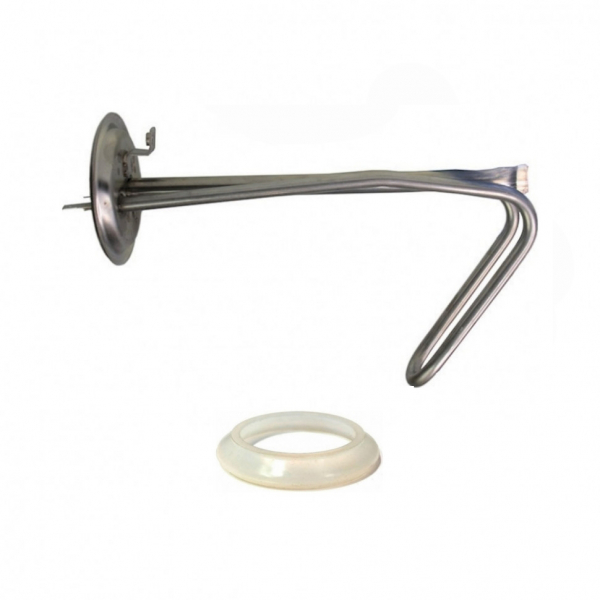 Комплект ТЭН 1,5 кВт (1500 Вт) RF для водонагревателя Thermex, Garanterm H 15, H 30, под анод М6, нерж. + прокладка, 10078K1