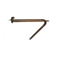 ТЭН 1,5кВт (1500Вт) RCA для горизонтального водонагревателя Ariston, под анод М6, 3401262