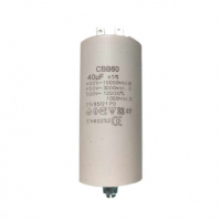 НАБОР 2 шт Конденсатор для LG, Samsung, Ariston, СВВ60 40мкФ, 450V, KMх60400