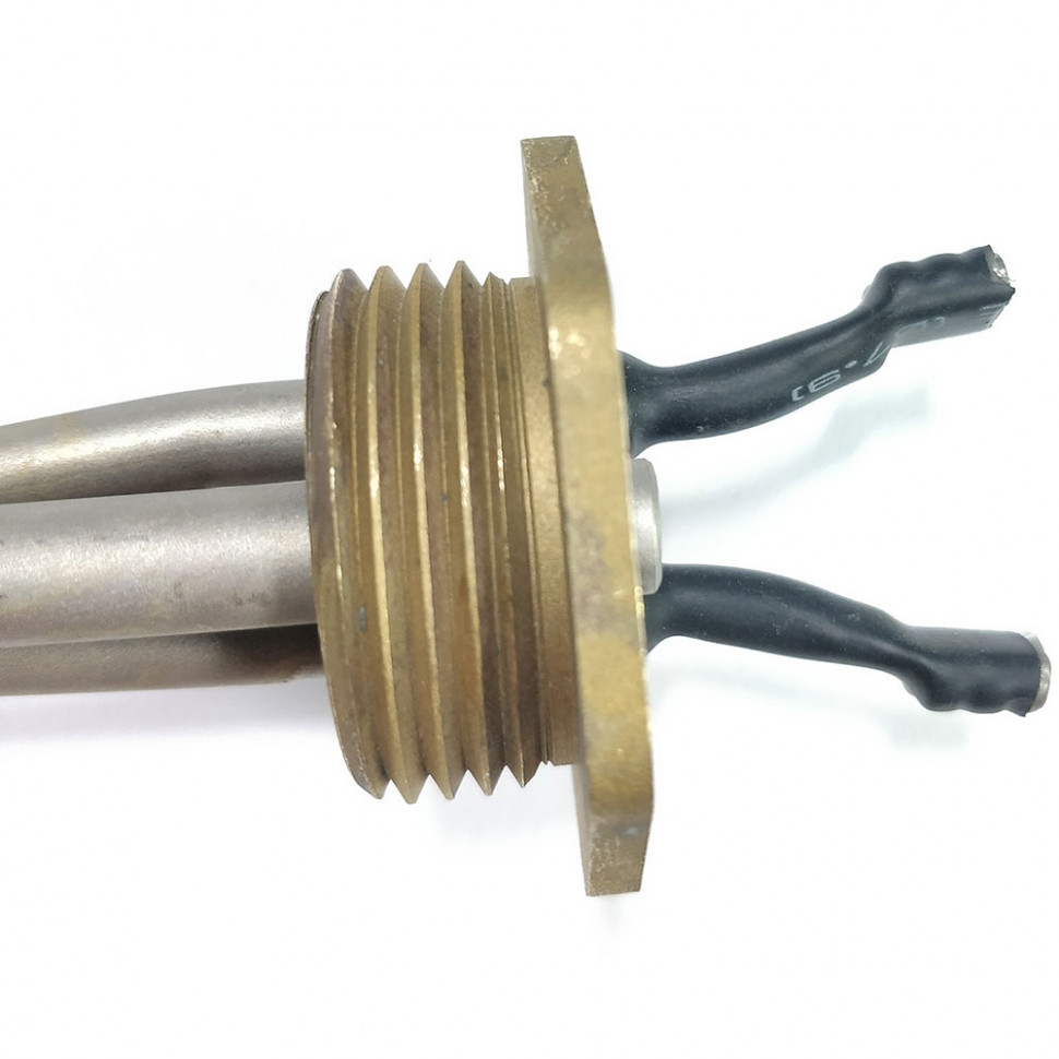 ТЭН для алюминиевого радиатора (батареи отопления) 1,5 кВт, левая резьба, нерж, D33, G1", L380мм, 220V, Р15Л ТЭН для алюминиевого радиатора (батареи отопления) 1,5 кВт, левая резьба, нерж, D33, G1", L380мм, 220V, Р15Л