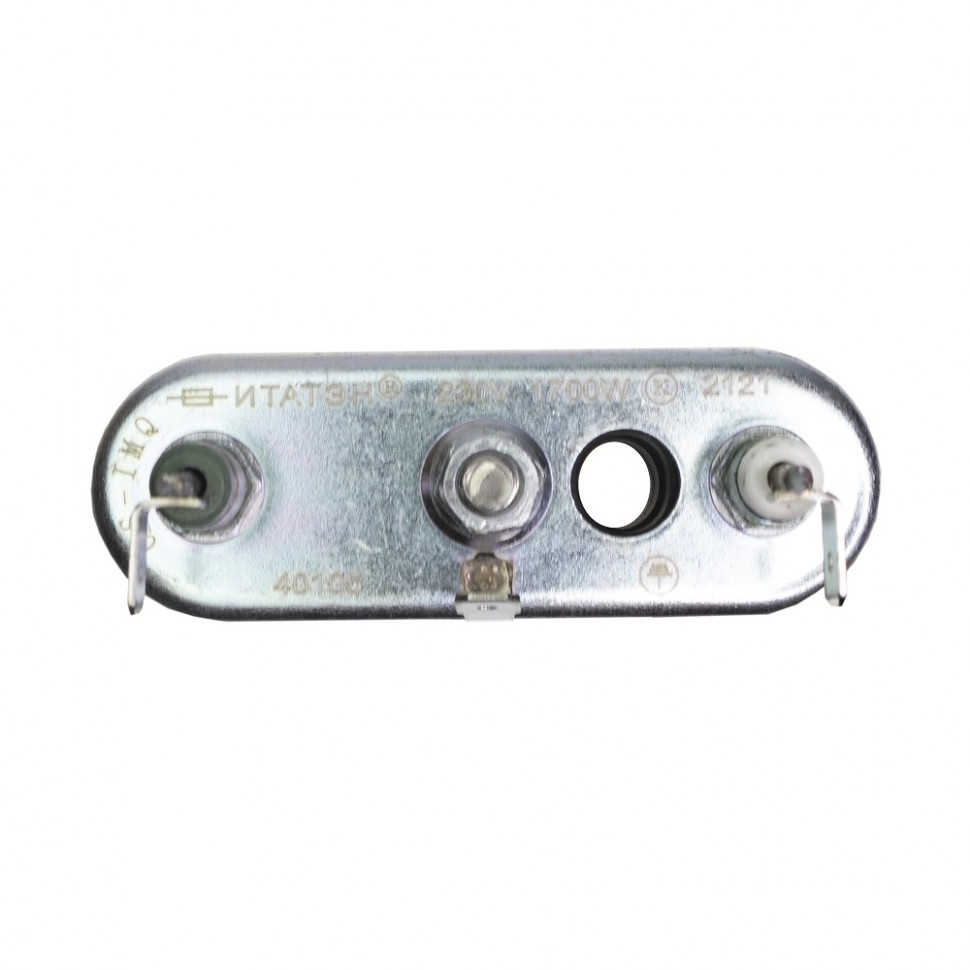 ТЭН 1700W для стиральной машины Ariston Indesit с отверстием под датчик L170мм, 46105