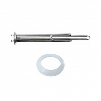 Комплект ТЭН 1,3кВт (1300Вт) RF для водонагревателя Thermex, Garanterm, под анод М6, контакты под винт + прокладка, 20447K1