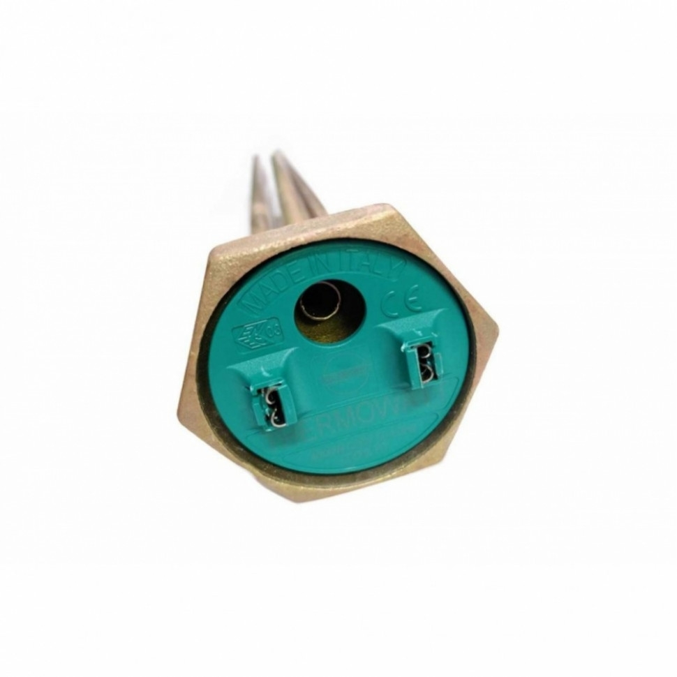 ТЭН 4 кВт (4000 Вт) RCT, резьбовой 42 мм для Bosch, Real, Gorenje, L380мм  под анод М6, 182311i ТЭН 4 кВт (4000 Вт) RCT, резьбовой 42 мм для Bosch, Real, Gorenje, L380мм  под анод М6, 182311i