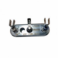 Комплект ТЭН 1700W для стиральной машины Ariston, Indesit WIUN WISL с отверстием под датчик L155мм + фильтр + засыпка, KB3406054