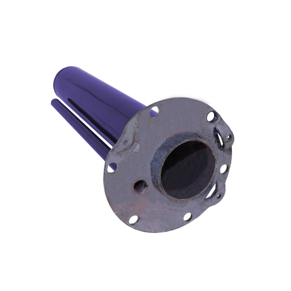 Колба-фланец под стеатитовый тэн, Atlantic, металл/керамика, Ø120мм/49,5мм, L340мм, М8, 6 отверстий, 482251