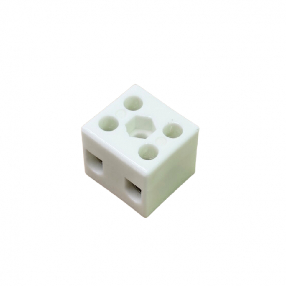 НАБОР 2 шт Клеммная колодка плиты универсальная, 4 контакта, 32A/250V, 23х25мм, KM26ME0208
