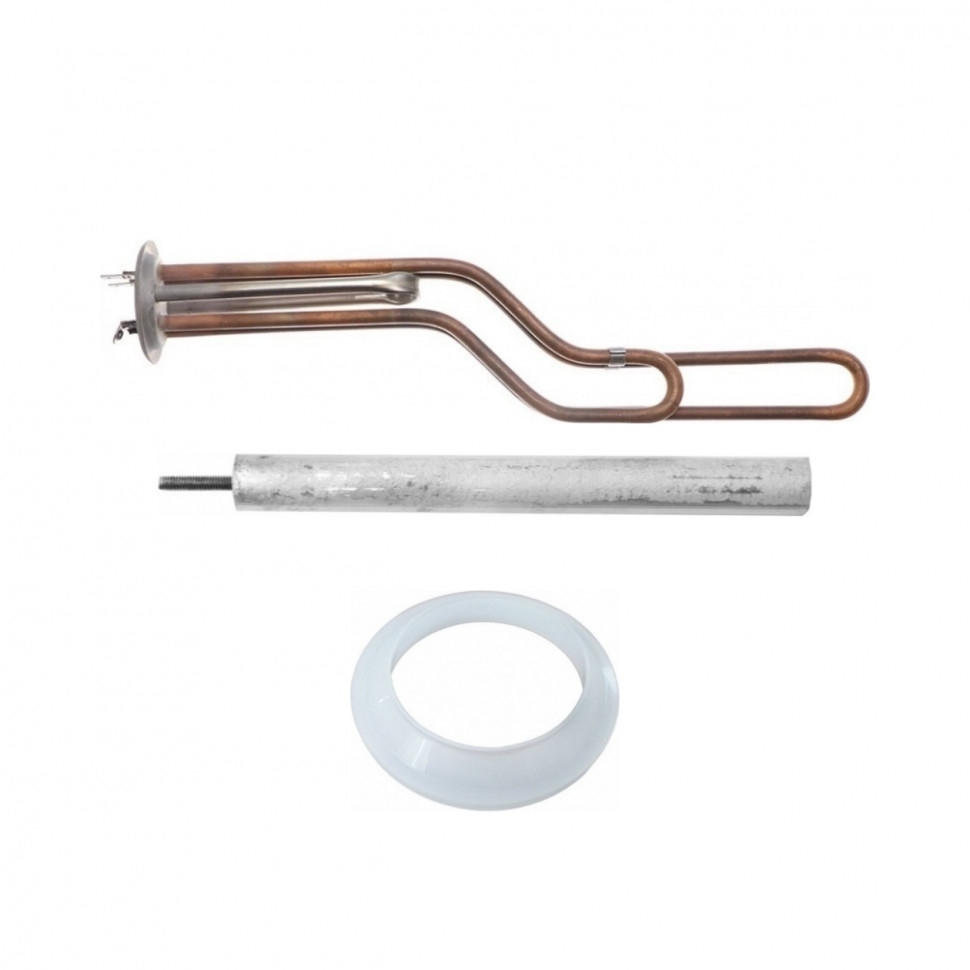 Комплект ТЭН 2,5кВт (2500Вт) RF для горизонтального водонагревателя Ariston SHT, SHUTTLE, Regent + прокладка + анод, 20723K Комплект ТЭН 2,5кВт (2500Вт) RF для горизонтального водонагревателя Ariston SHT, SHUTTLE, Regent + прокладка + анод, 20723K