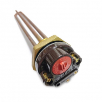 Комплект ТЭН 1,2кВт (1200Вт) RDT, резьбовой 42мм для Ariston, De Luxe, Real, Thermex, под анод М6 + термостат + прокладка, И50305 Комплект ТЭН 1,2кВт (1200Вт) RDT, резьбовой 42мм для Ariston, De Luxe, Real, Thermex, под анод М6 + термостат + прокладка, И50305
