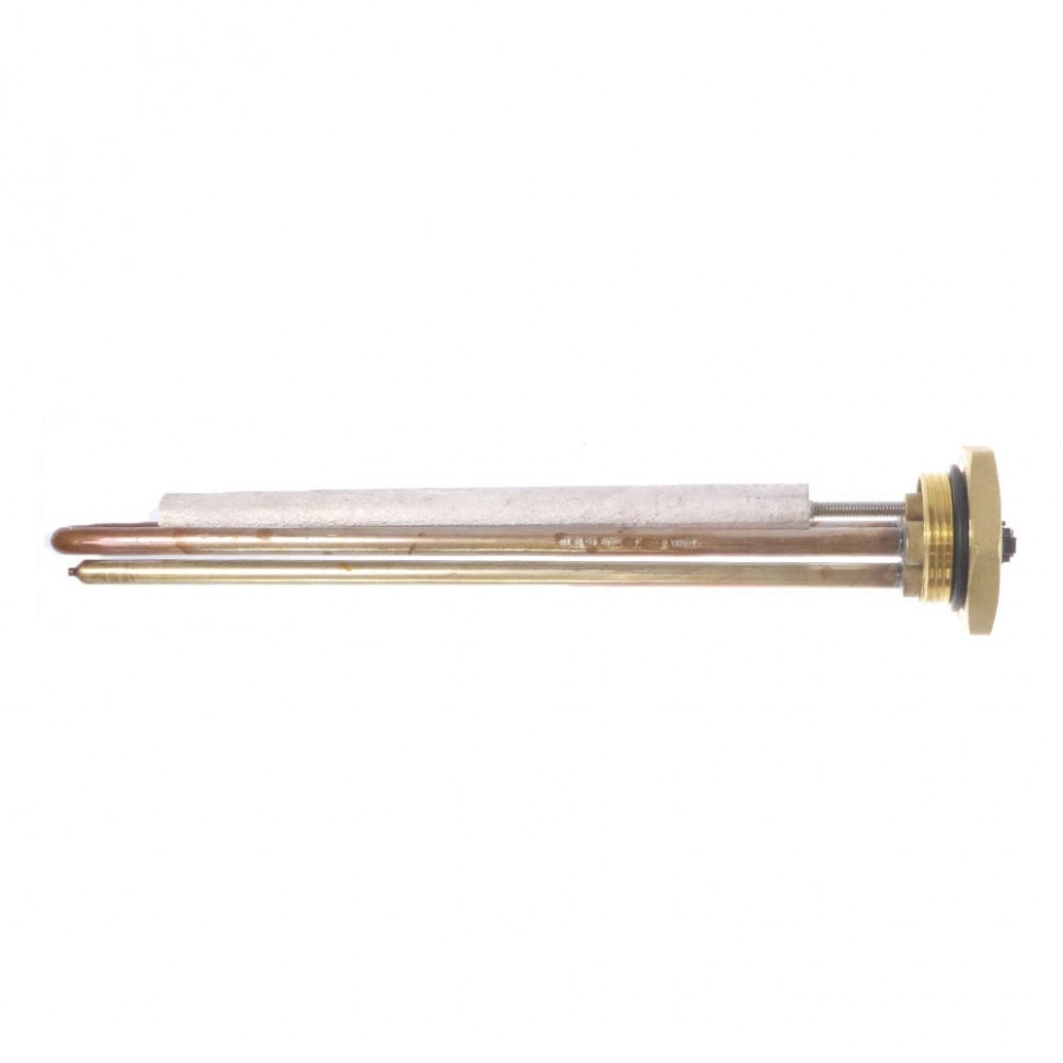 Комплект ТЭН 1,5 кВт (1500 Вт) RDT, резьбовой 42 мм для Ariston, De Luxe, Real, Thermex + прокладка + анод М6, 10091