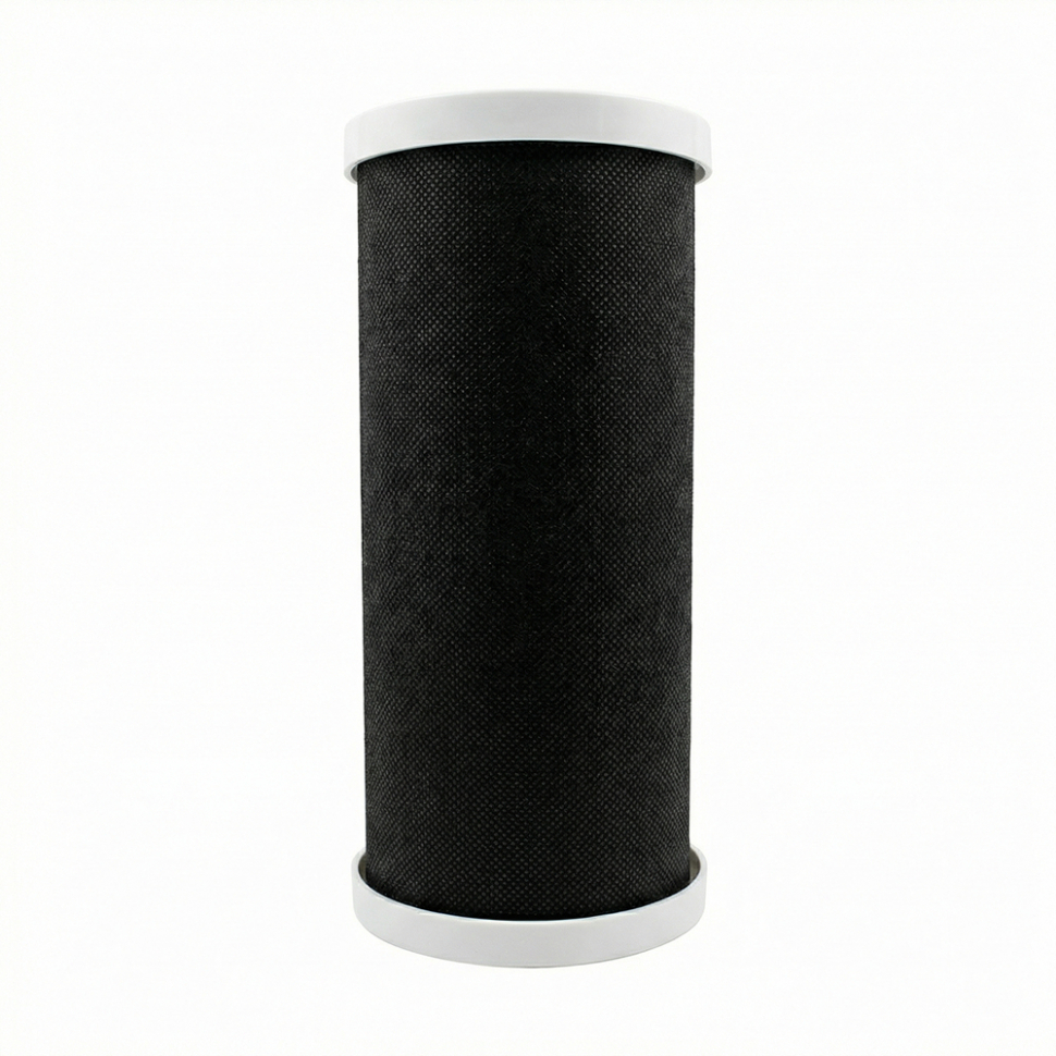 Набор 2 шт Картридж для фильтра воды ИТА прессованный уголь CTO 10" для корпуса Big Blue (Jumbo), KMF30503 Набор 2 шт Картридж для фильтра воды ИТА прессованный уголь CTO 10" для корпуса Big Blue (Jumbo), KMF30503