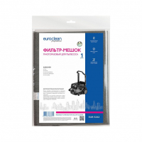 Фильтр-мешок для пылесосов Karcher многоразовый с текстильной застёжкой, Euroclean, EUR-5242NZ