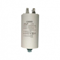 Набор 3 шт Конденсатор для LG, Samsung, Ariston, СВВ60 20мкФ, 450V, KMх60200