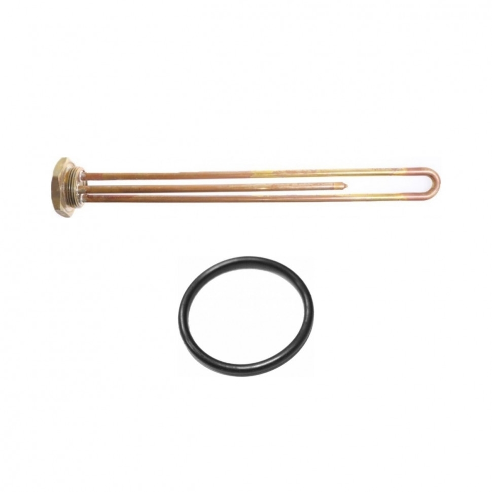 Комплект ТЭН 2,5кВт (2500Вт) RDT резьбовой 42мм для Ariston, De Luxe, Real, Thermex под анод М6 + прокладка, 3401865K1 Комплект ТЭН 2,5кВт (2500Вт) RDT резьбовой 42мм для Ariston, De Luxe, Real, Thermex под анод М6 + прокладка, 3401865K1