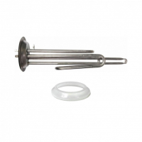 Комплект ТЭН 2,5кВт (2500Вт) RF для водонагревателя Thermex ISP, IRP, SPR, SPRINT, Garanterm, под анод М6, фланец 92мм, нерж. + прокладка, 10942K1