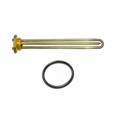 Комплект ТЭН 3кВт (3000Вт) RDT, резьбовой 42мм для Ariston, De Luxe, Real, Thermex, под анод М6 + прокладка, R182246K2