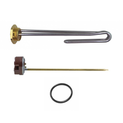 ТЭН 4кВт (4000Вт) RCT, резьбовой 42мм для Ariston, De Luxe, Real, Thermex, под анод М6, P40340