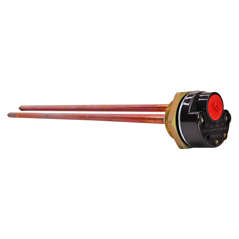 Комплект ТЭН с терморегулятором 2,5 кВт (2500 Вт) RDT для нагрева воды, Ariston, Р50303