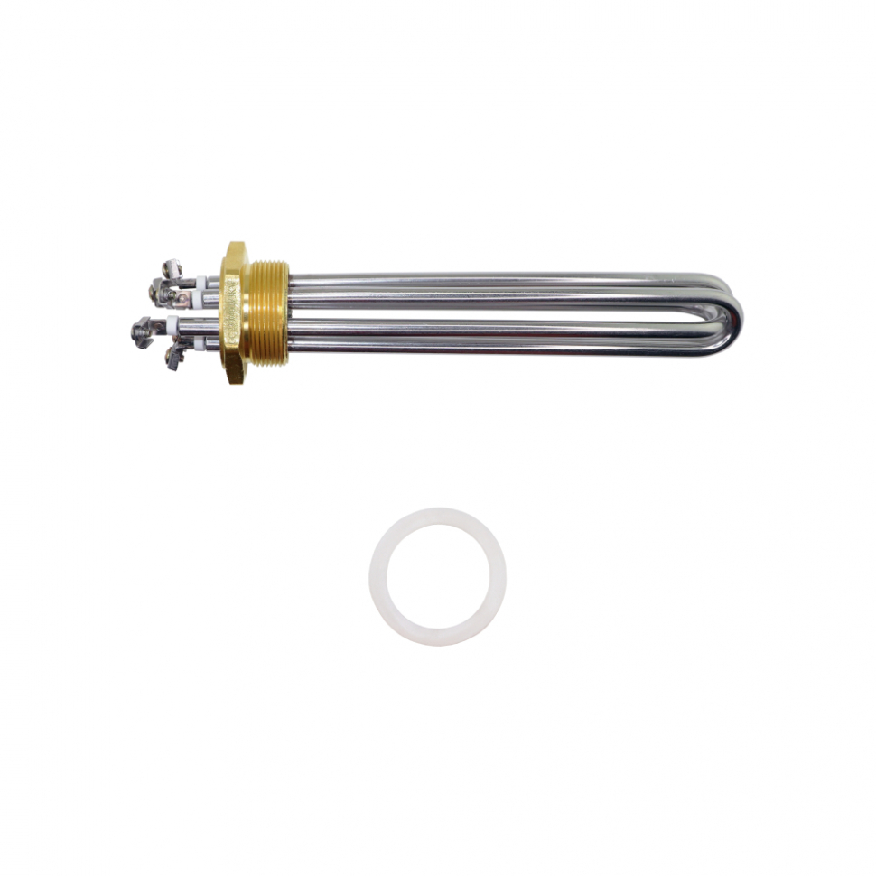 БЛОК-ТЭН RDT 3000W(1000x3) из нержавеющей стали, D48, G1 1/2"(М48х2), L235мм, 220V для Protherm, 482030 БЛОК-ТЭН RDT 3000W(1000x3) из нержавеющей стали, D48, G1 1/2"(М48х2), L235мм, 220V для Protherm, 482030