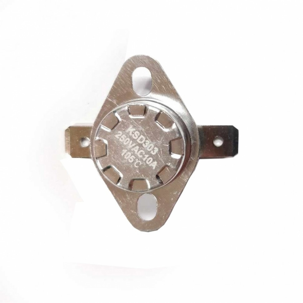 Набор 6 шт Термостат для водонагревателя Thermex, Ariston, Electrolux KSD303, 10A 105°С биметаллический самовозвратный, KM310105 Набор 6 шт Термостат для водонагревателя Thermex, Ariston, Electrolux KSD303, 10A 105°С биметаллический самовозвратный, KM310105