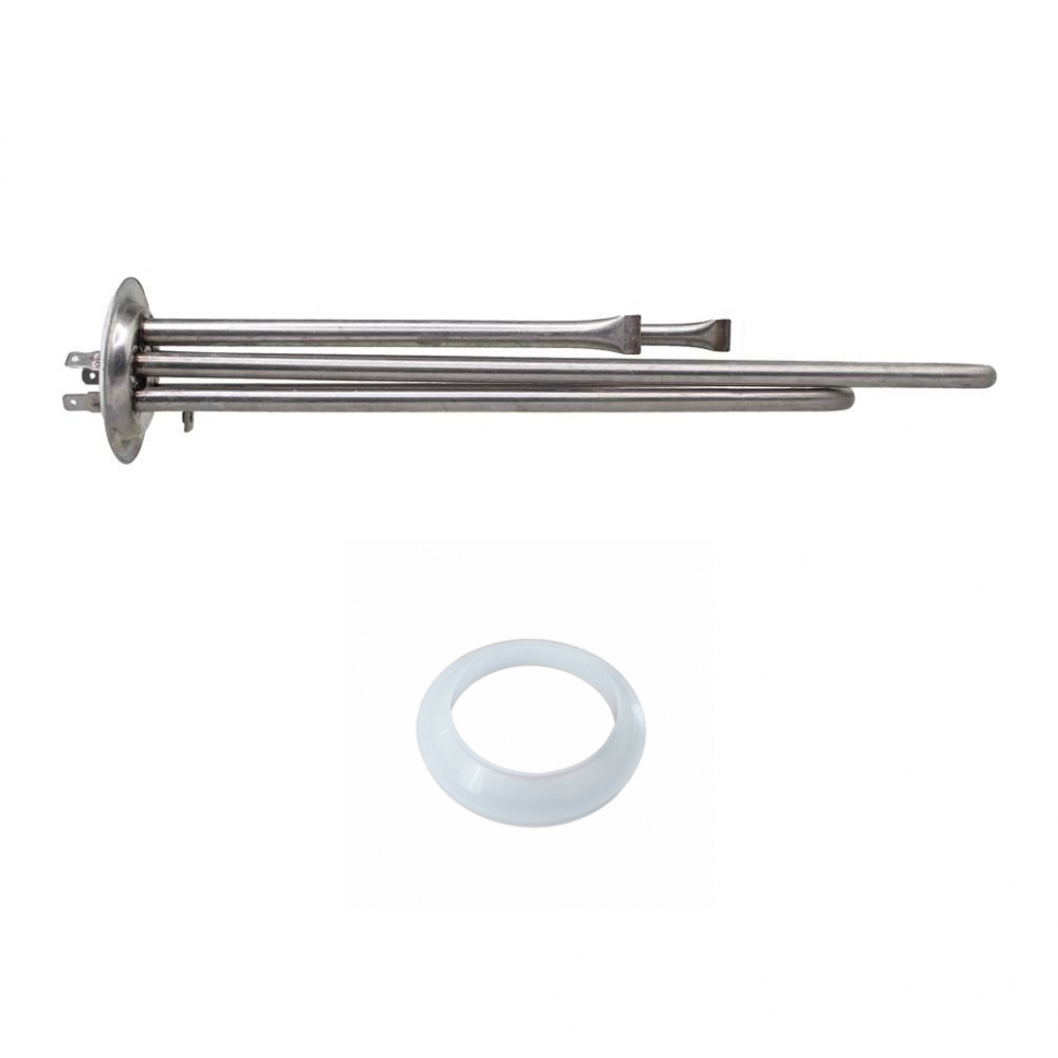 Комплект ТЭН 2000Вт (700Вт/1300Вт) RF для водонагревателя Thermex RZL, IS, IR, Garanterm, Electrolux EWH, под анод М4, нерж.+ низкая прокладка 20042K Комплект ТЭН 2000Вт (700Вт/1300Вт) RF для водонагревателя Thermex RZL, IS, IR, Garanterm, Electrolux EWH, под анод М4, нерж.+ низкая прокладка 20042K