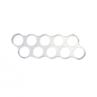 Набор 3 шт Вкладыш для яиц на 10 шт , для холодильников Минск, Атлант, 265х85х25мм (697481001), KM769748100101 Набор 3 шт Вкладыш для яиц на 10 шт , для холодильников Минск, Атлант, 265х85х25мм (697481001), KM769748100101