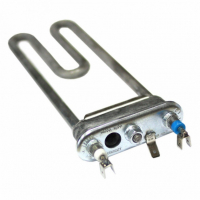 Комплект ТЭН 1950W для стиральной машины Samsung, Whirlpool с отверстием под датчик L203мм + фильтр + засыпка, K3406145