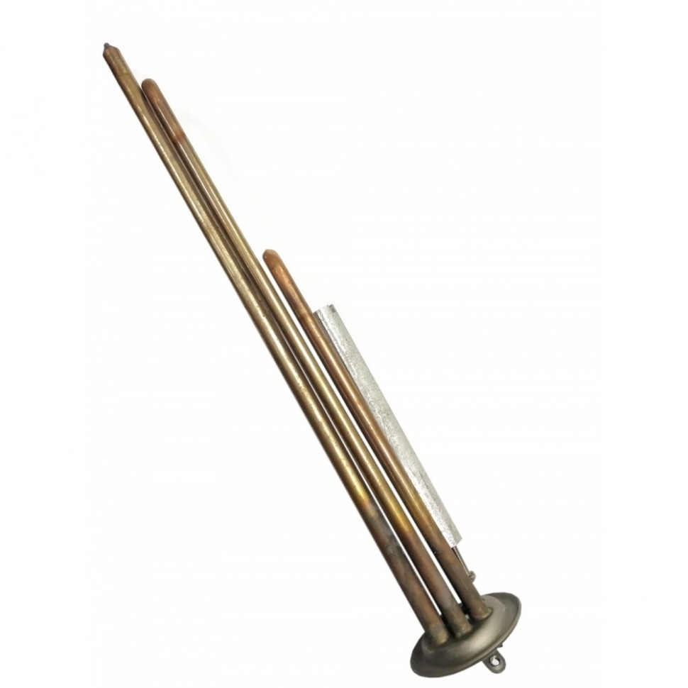 Комплект ТЭН 2,5 кВт (2500 Вт) RF для водонагревателя Ariston SHT, SHUTTLE, Regent + анод, 3401460К