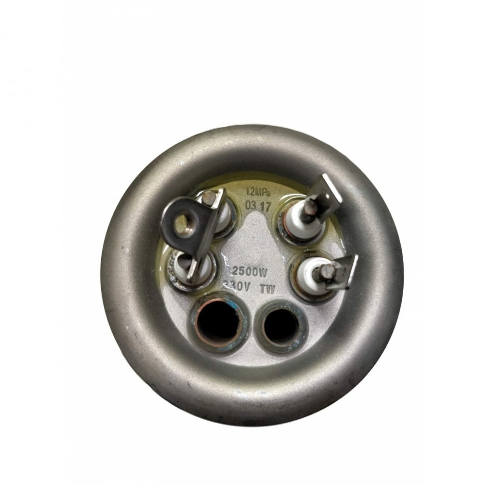 Комплект ТЭН 2,5 кВт (2500 Вт) RF для водонагревателя Ariston SHT, SHUTTLE, Regent + анод, 3401460К