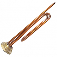 ТЭН 1,5кВт (1500Вт) RCT, резьбовой 42 мм для Ariston, De Luxe, Real, Thermex, под анод М6, 20296