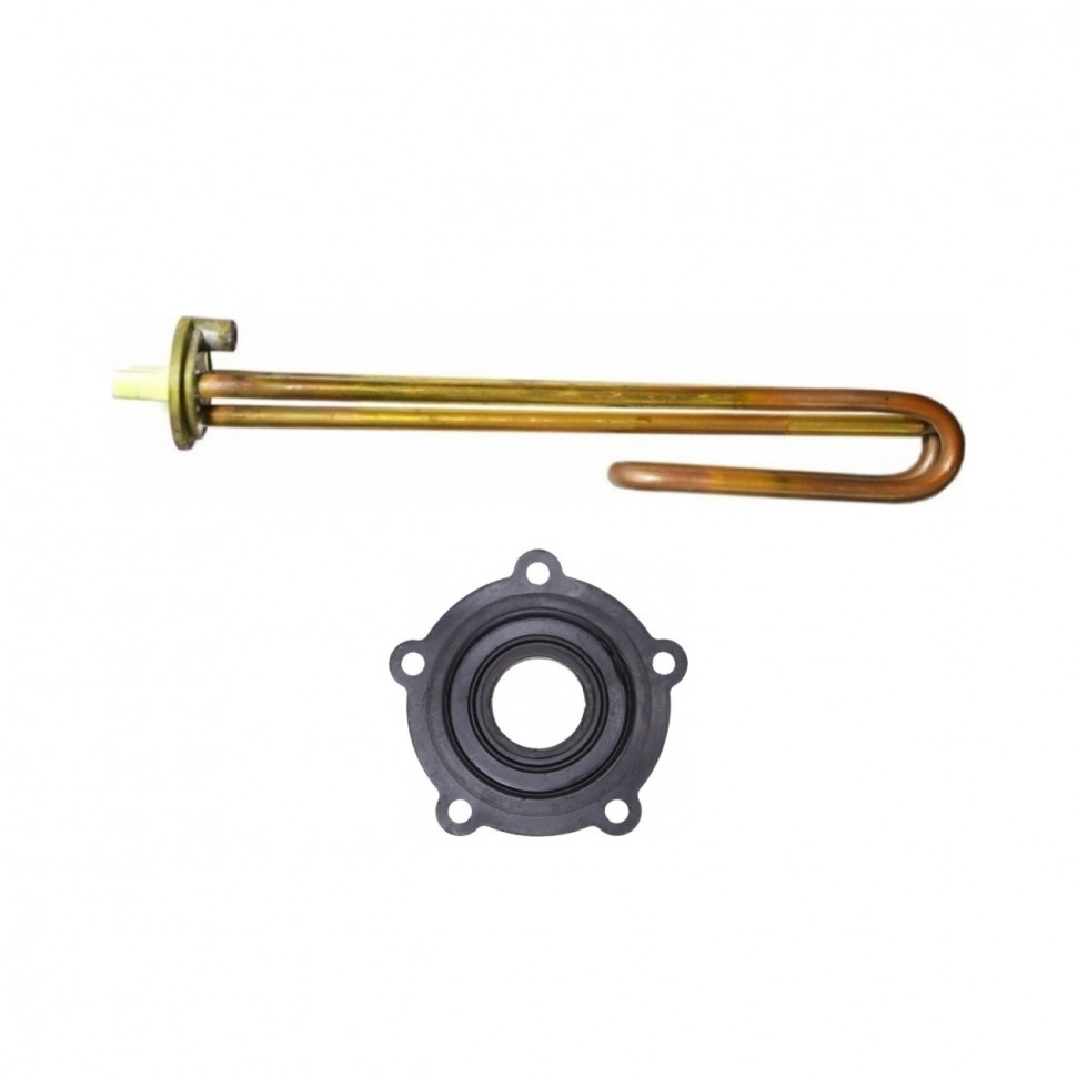 Комплект ТЭН 2,5 кВт (2500 Вт) RCF для водонагревателя Ariston под анод М6 + прокладка , R184178K3