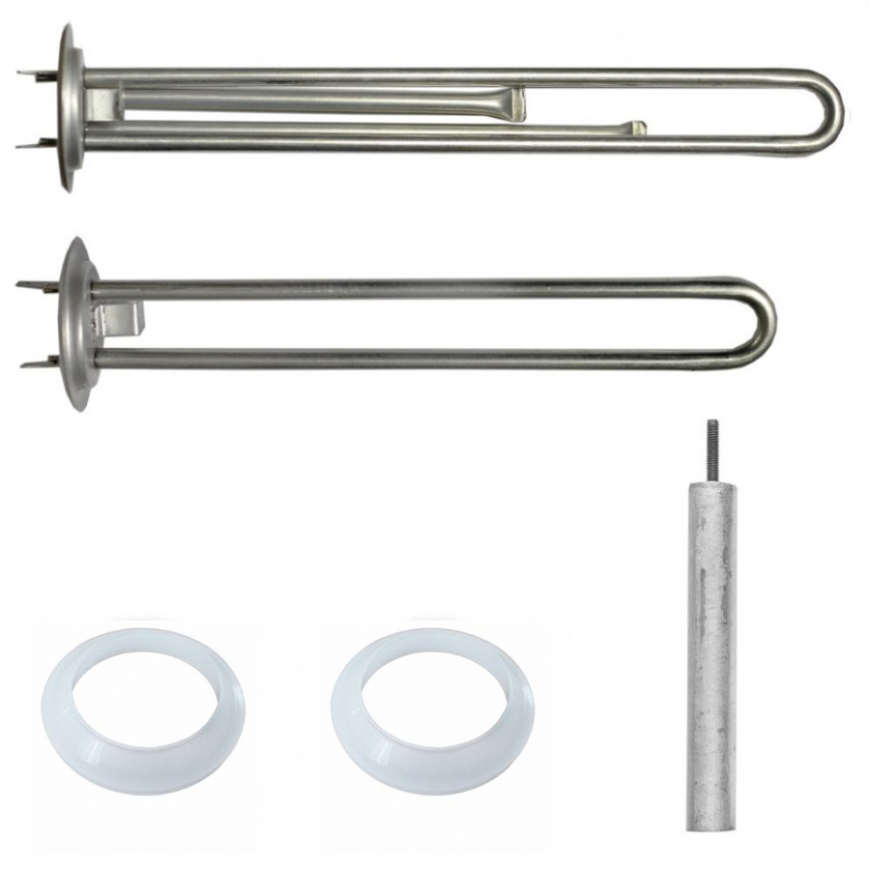 Комплект ТЭНов 2 кВт (700 + 1300 Вт) RF для водонагревателя Thermex, Garanterm RZB, IF, ID + прокладки + анод, 20467 Комплект ТЭНов 2 кВт (700 + 1300 Вт) RF для водонагревателя Thermex, Garanterm RZB, IF, ID + прокладки + анод, 20467