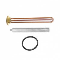 Комплект ТЭН 2,5кВт (2500Вт) RDT, резьбовой 42мм для Ariston, De Luxe, Real, Thermex, под анод М6 + прокладка + анод, 30248K1 Комплект ТЭН 2,5кВт (2500Вт) RDT, резьбовой 42мм для Ariston, De Luxe, Real, Thermex, под анод М6 + прокладка + анод, 30248K1