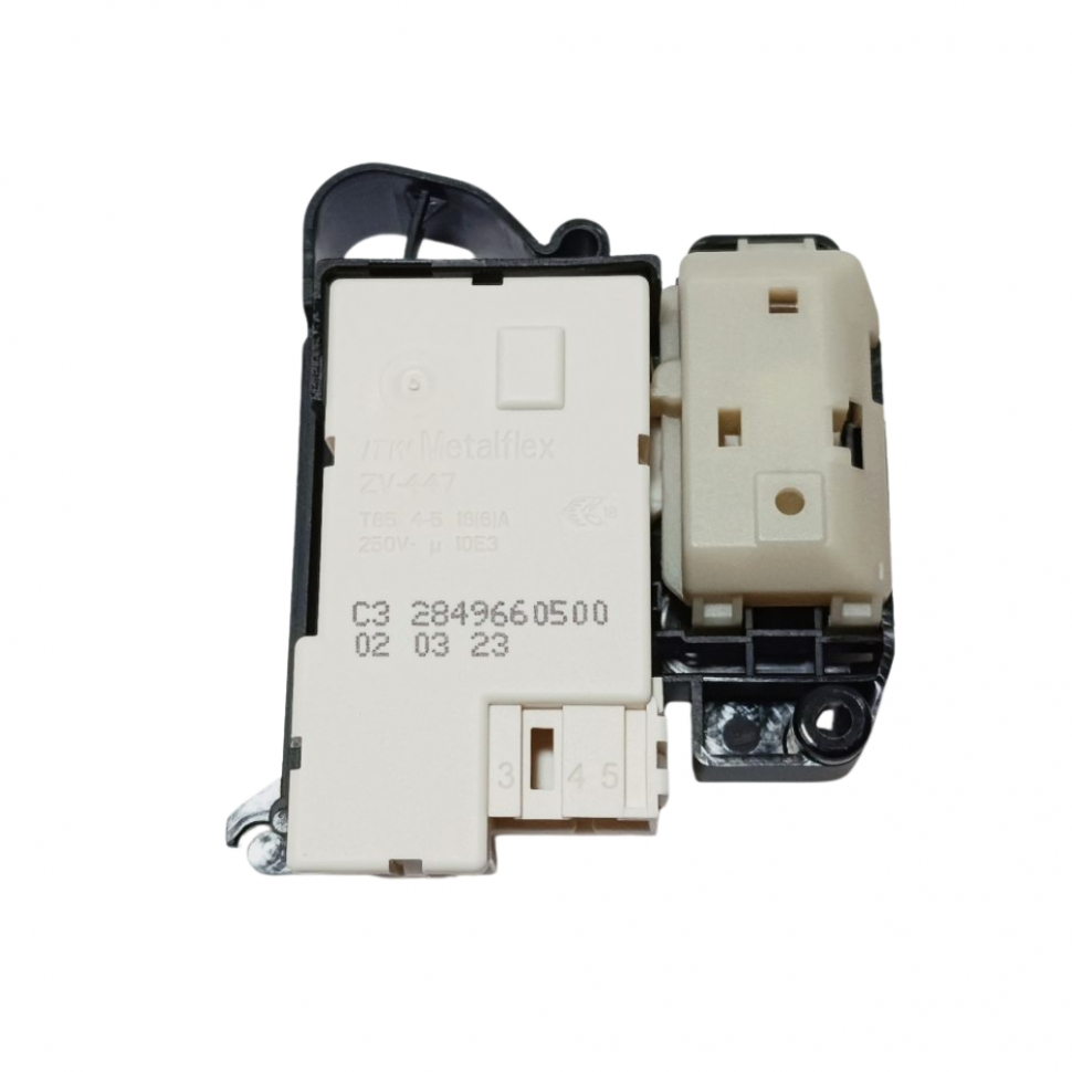 Замок дверцы люка (блокировка, убл) для стиральной машины Beko 2849660500, Z000131