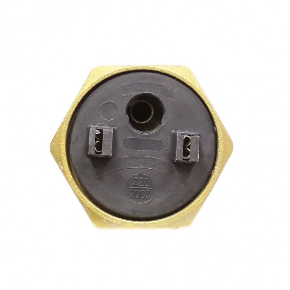 ТЭН 2кВт (2000Вт) RCT, резьбовой 42мм для Ariston, De Luxe, Real, Thermex, под анод М6, 20251