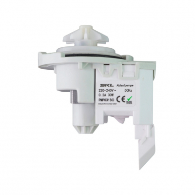 Сливной насос (помпа) для посудомоечной машины Bosch, Neff, Siemens, 30W, 3 защелки, 423048
