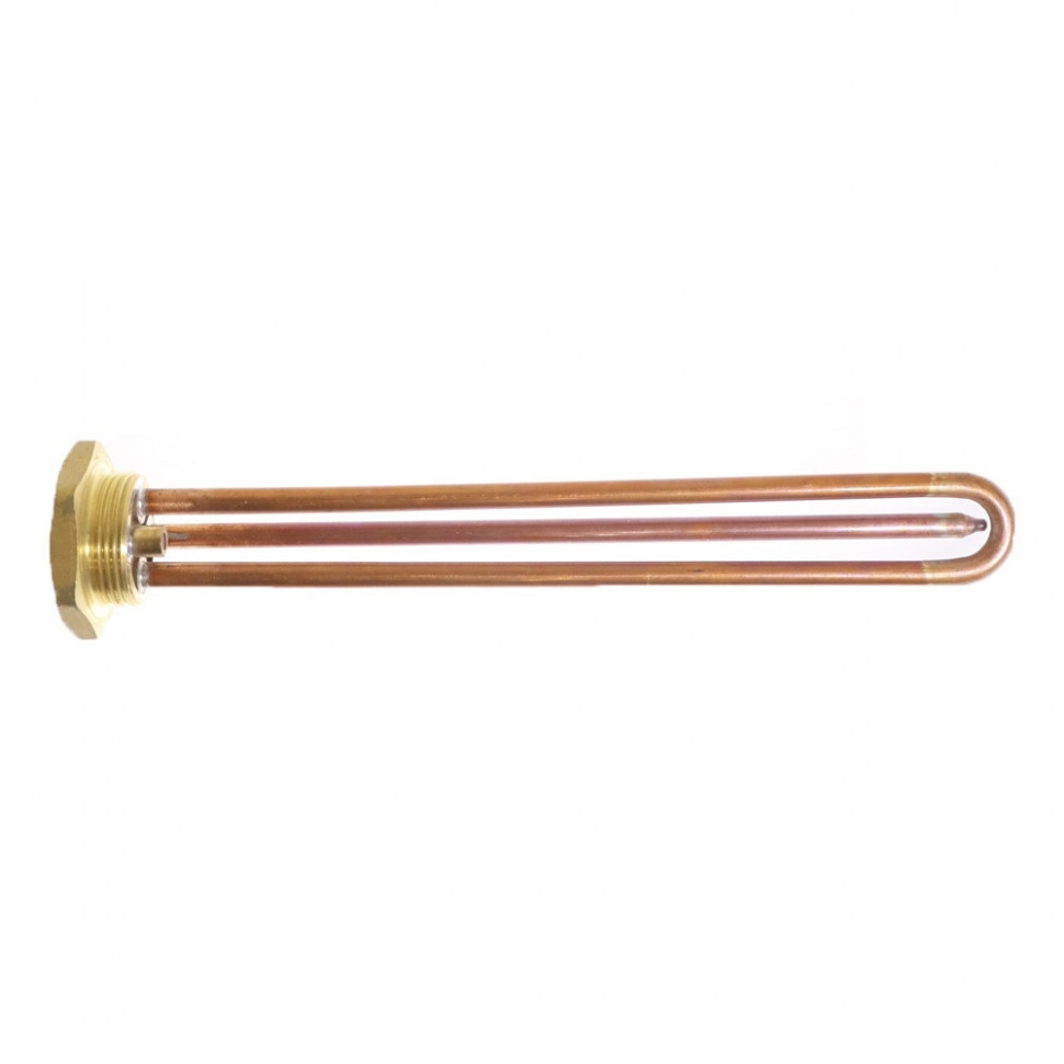 ТЭН 1,2кВт (1200Вт) RDT, резьбовой 42 мм для Ariston, De Luxe, Real, Thermex, под анод М6, 30290