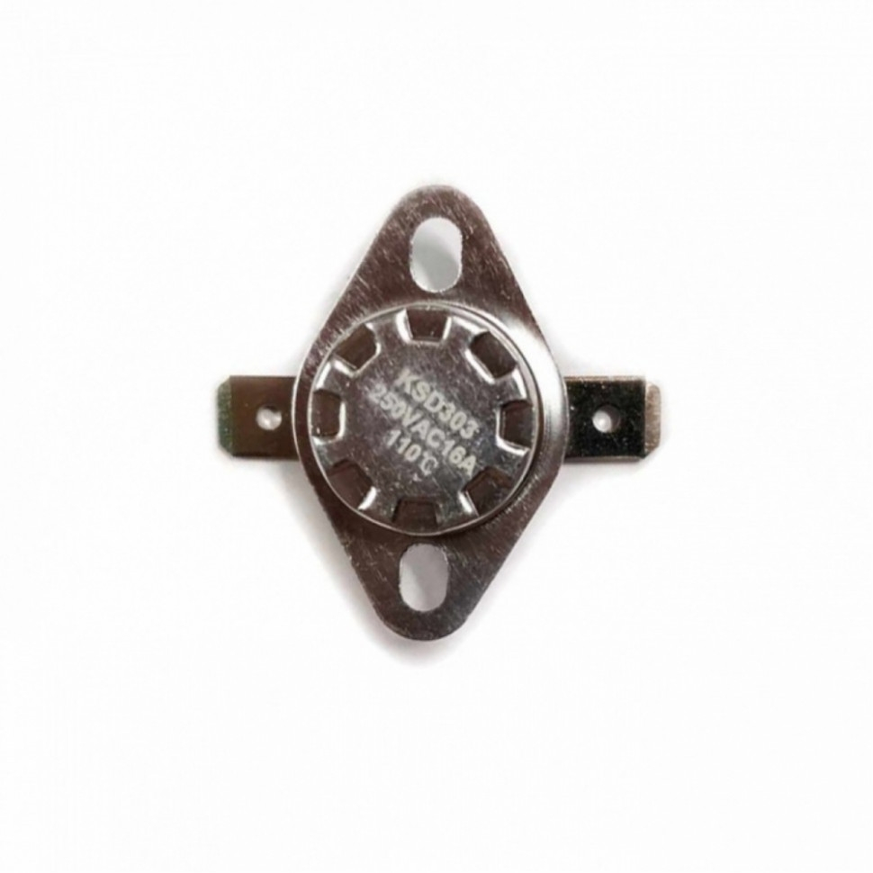 Термостат для водонагревателя Thermex, Ariston, Electrolux KSD303, 16A 110°С биметаллический самовозвратный, 316110 Термостат для водонагревателя Thermex, Ariston, Electrolux KSD303, 16A 110°С биметаллический самовозвратный, 316110