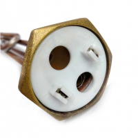 ТЭН 4 кВт (4000 Вт) RCT резьбовой 42 мм для Ariston, De Luxe, Real, Thermex под анод М6 L380мм, R182323 ТЭН 4 кВт (4000 Вт) RCT резьбовой 42 мм для Ariston, De Luxe, Real, Thermex под анод М6 L380мм, R182323