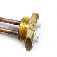 ТЭН 4 кВт (4000 Вт) RCT резьбовой 42 мм для Ariston, De Luxe, Real, Thermex под анод М6 L380мм, R182323 ТЭН 4 кВт (4000 Вт) RCT резьбовой 42 мм для Ariston, De Luxe, Real, Thermex под анод М6 L380мм, R182323