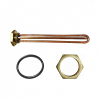 Комплект ТЭН 1,5 кВт (1500 Вт) RDT, резьбовой 42 мм для Ariston, De Luxe, Real, Thermex, под анод М6 + прокладка + контргайка, 282200K Комплект ТЭН 1,5 кВт (1500 Вт) RDT, резьбовой 42 мм для Ariston, De Luxe, Real, Thermex, под анод М6 + прокладка + контргайка, 282200K