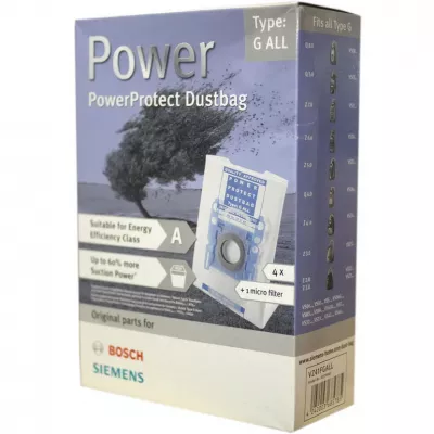 Мешки для пылесосов Bosch, Siemens 576863, с 2 фильтрами, v1025