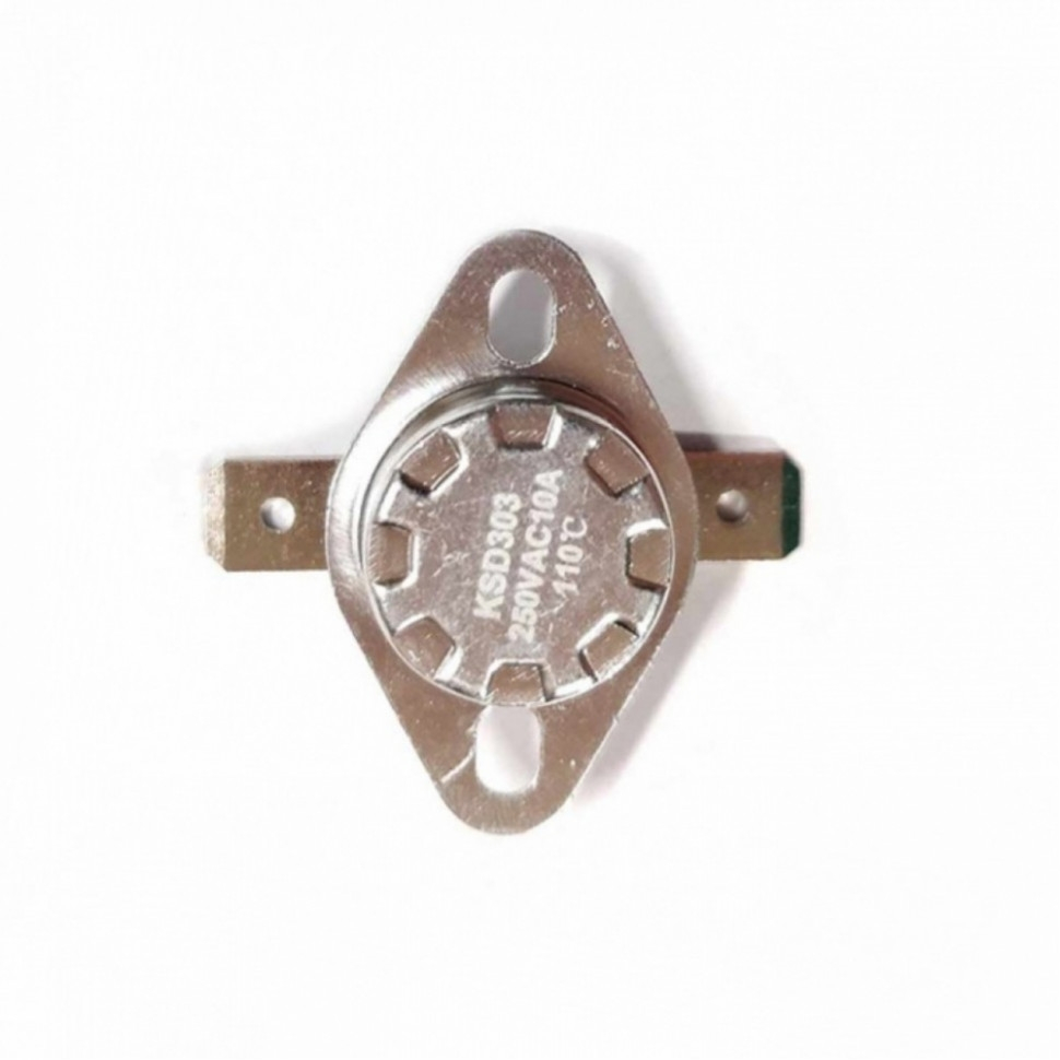 Термостат для водонагревателя Thermex, Ariston, Electrolux KSD303, 10A 110°С биметаллический самовозвратный, 310110 Термостат для водонагревателя Thermex, Ariston, Electrolux KSD303, 10A 110°С биметаллический самовозвратный, 310110