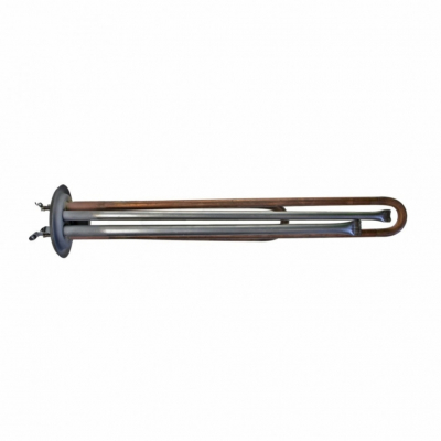 ТЭН 2кВт (2000Вт) RF для водонагревателя Thermex, Garanterm, Electrolux EWH, Timberk, под анод М6, клеммы под винт, 26854